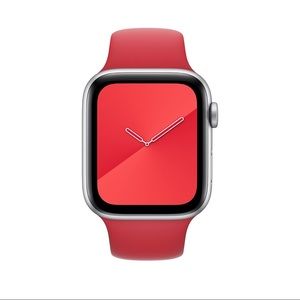 Apple Watch Product Red band 44mm